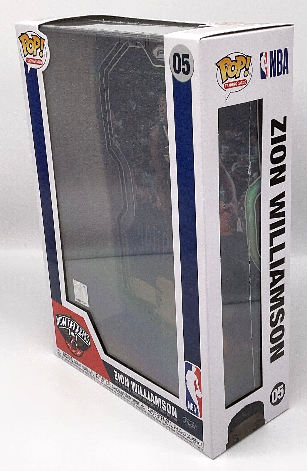 Zion Williamson Pop Trading Card Figure #05 Funko NBA 2022 NBA