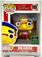 Milhouse Pop #765 The Simpsons 2020 ECCC Spring Convention Exclusive Vaulted