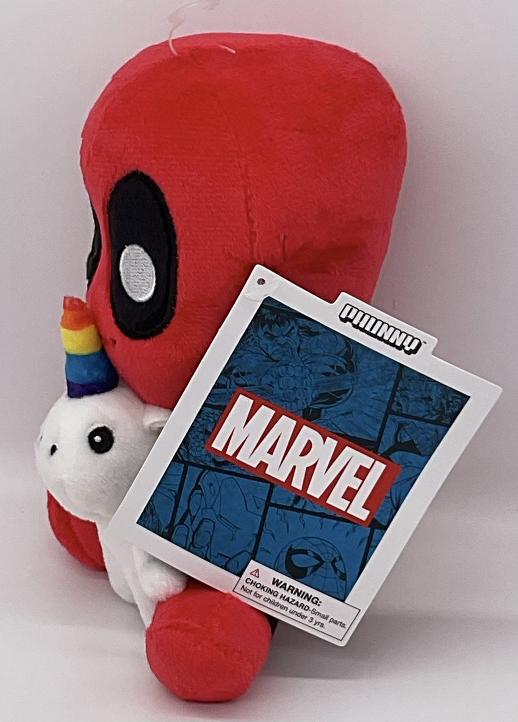 Deadpool With Unicorn Phunny Plush Marvel 6.75 inch Kid Robot Deadpool