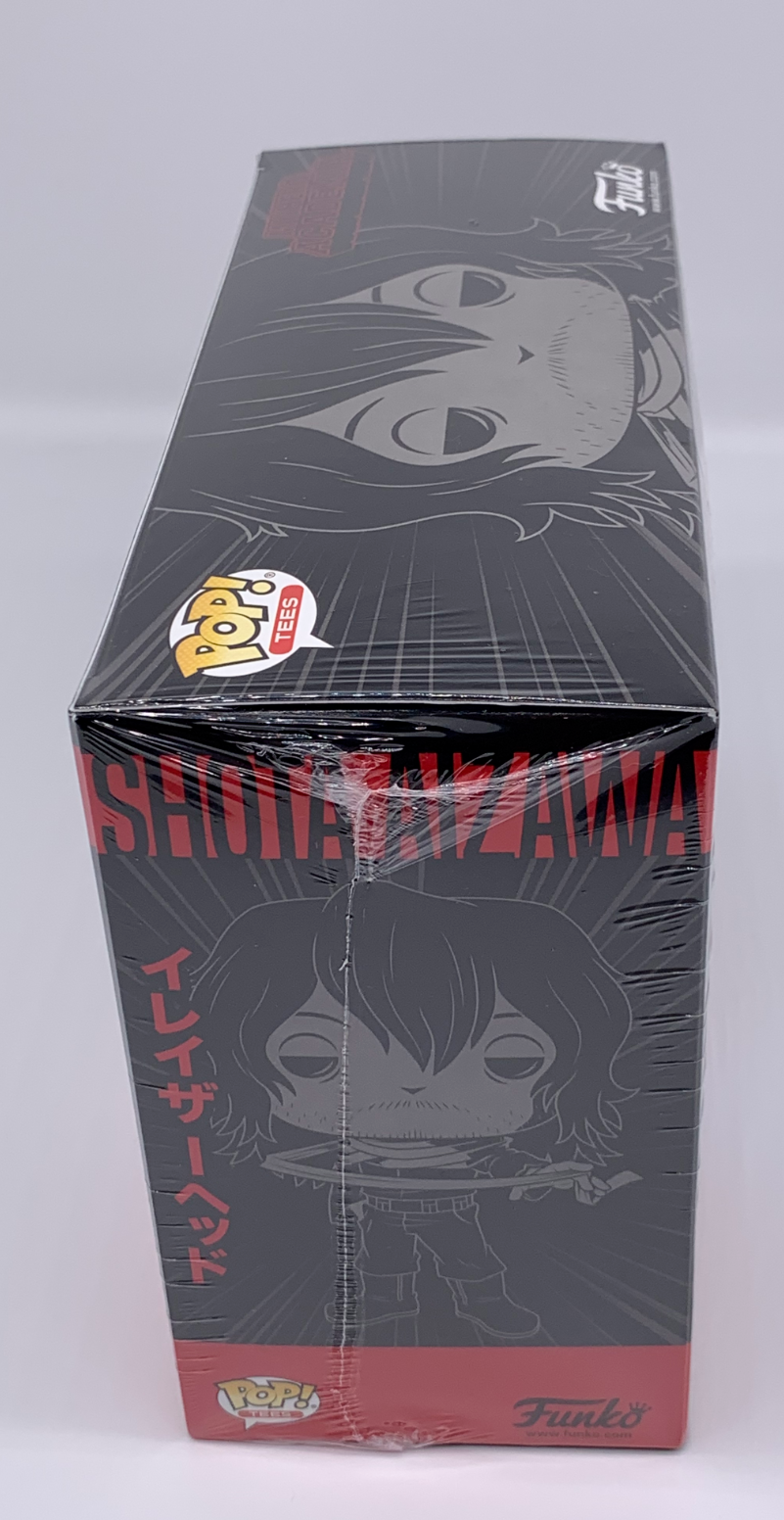 Shota Aizawa Pop #375 w/Short Sleeve T-Shirt Funko 2022 My Hero Academia Large