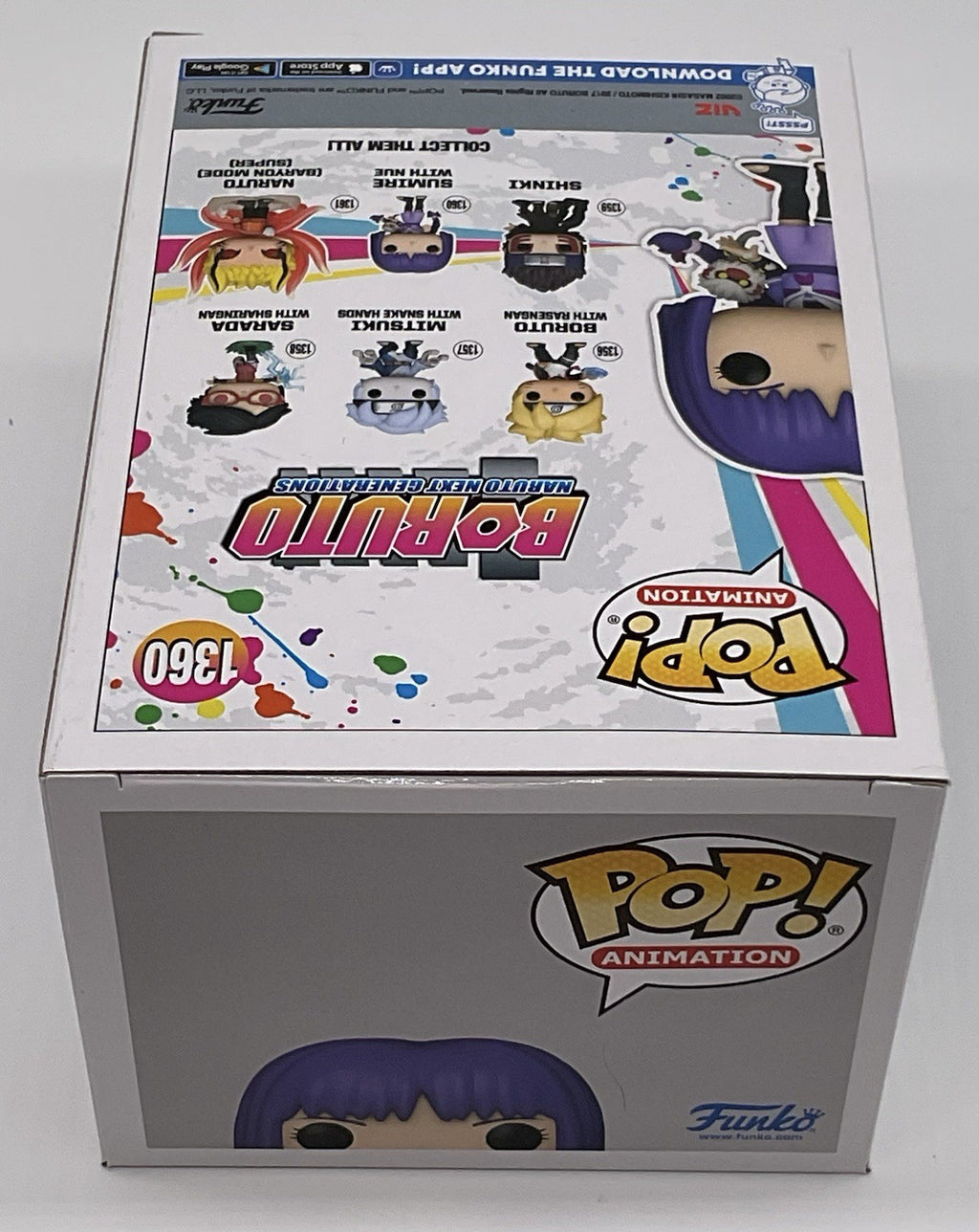 Boruto Naruto Sumire with Nue Pop #1360 Next Generations Funko Pop Animation