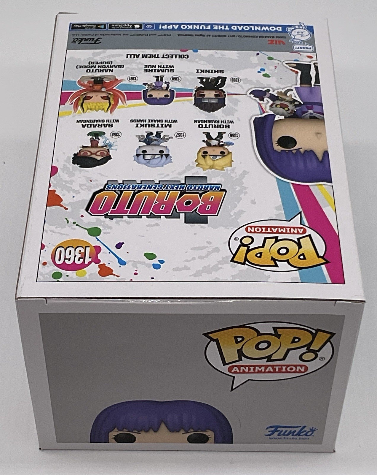 Boruto Naruto Sumire with Nue Pop #1360 Next Generations Funko Pop Animation