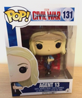 Agent 13 Pop #131 Marvel Captain America Civil War Funko Pop 2015 Vaulted