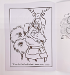 Silent Night Deadly Night Adult Activity Book by Fright Rags Books Soft Cover 