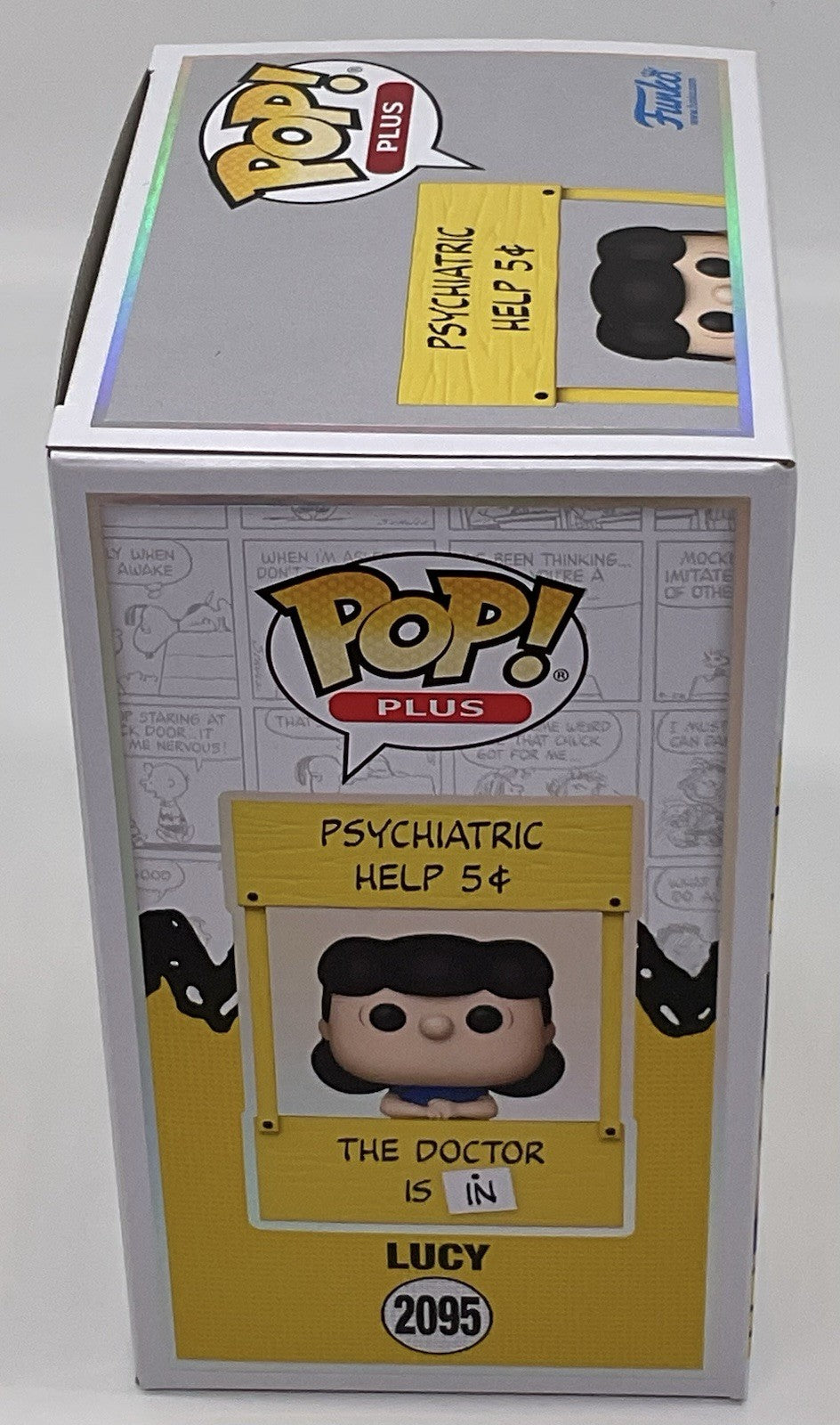 Peanuts Lucy "Doctor is In" Pop #2095 Funko Pop Plus 2025 Peanuts Comics
