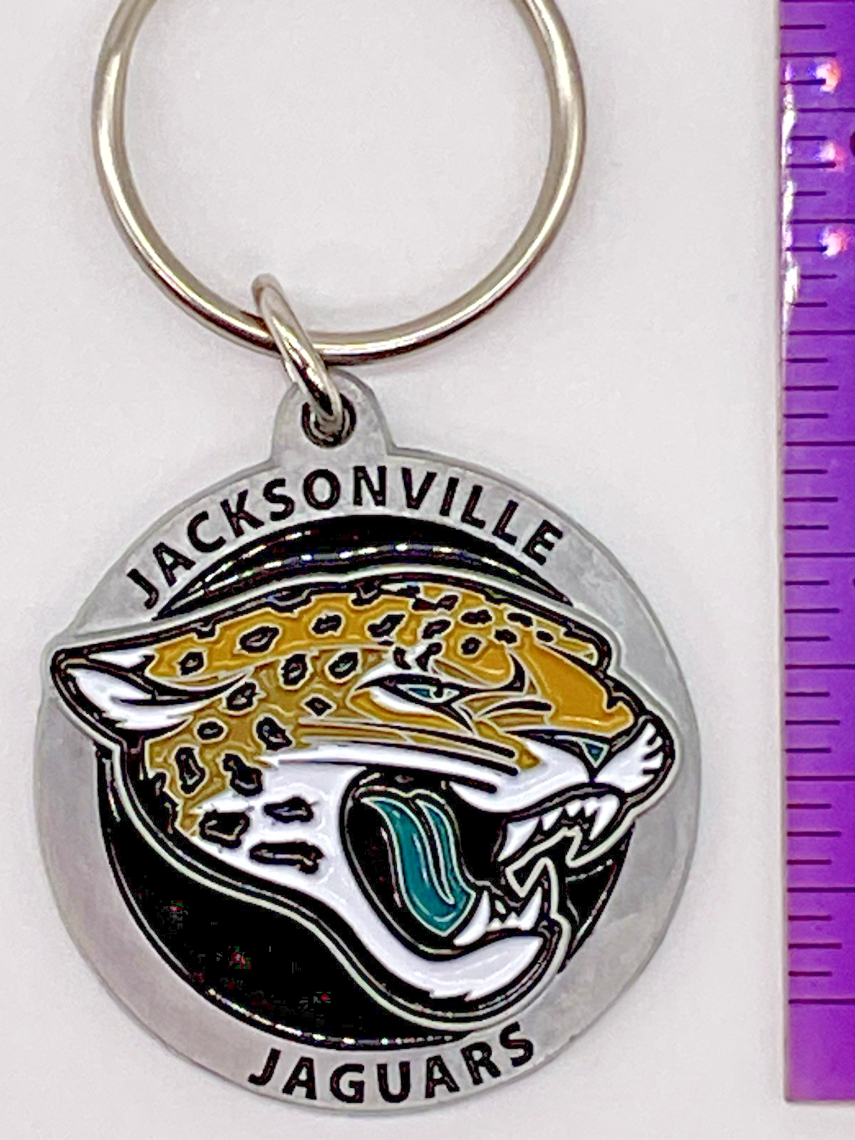 Jacksonville Jaguars NFL Key Chain Metal - NFL Logo Key Chain