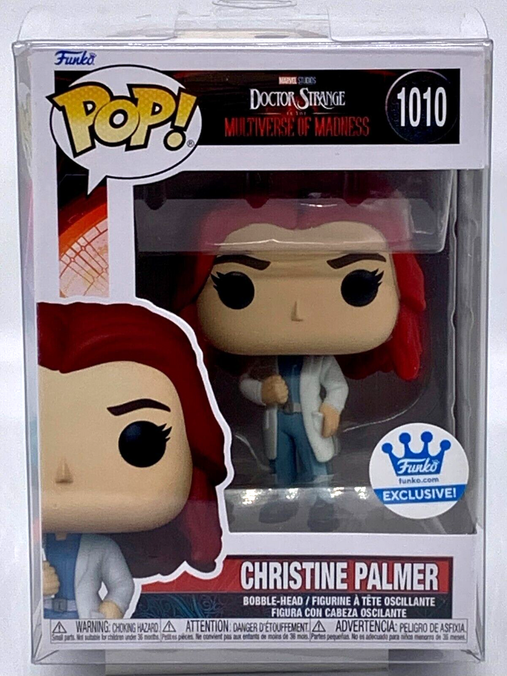 Christine Palmer Pop #1010 Marvel Doctor Strange Funko Exclusive 2022 Protector