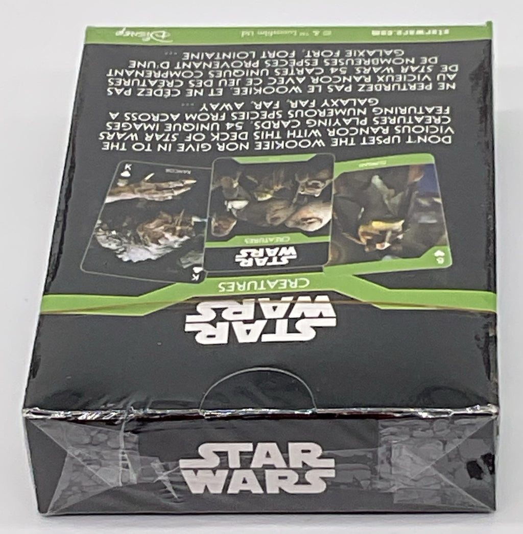 Star Wars Creatures Playing Cards Disney Aquarius Standard Sized Playing Cards