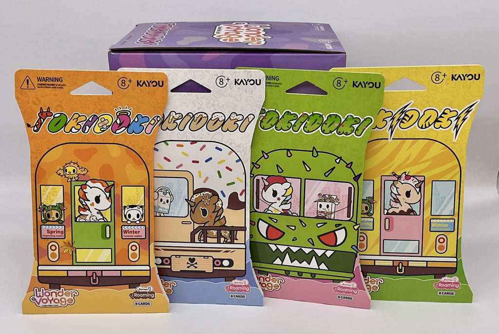 Tokidoki Wonder Voyage Collectible Cards Roaming Edition Series 1- 2025- 8 cards