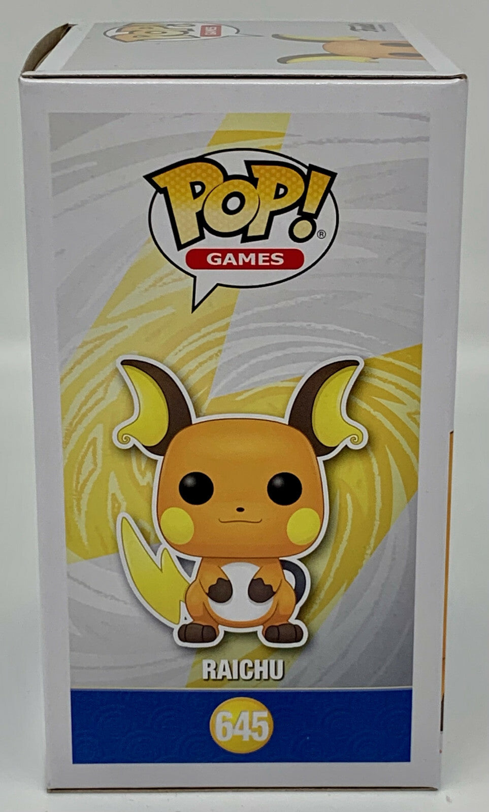 Pokemon Raichu Pop #645 Pokemon Funko Pop Games 2020 Pokemon