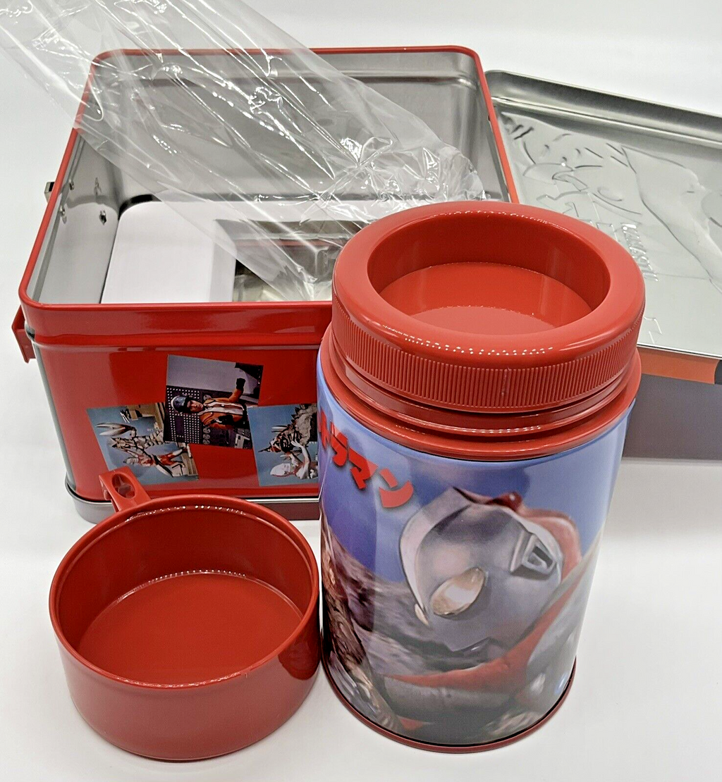 Ultraman Metal Lunch Box with Beverage Container Tin Titans PX Exclusives