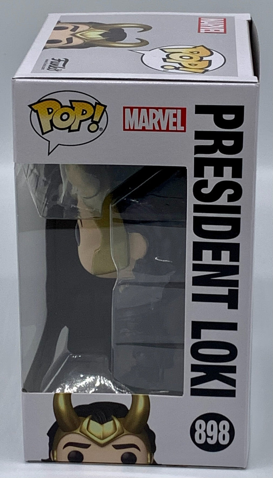 President Loki Pop #898 Marvel Studios Loki Funko Pop 2021 in Pop Protector
