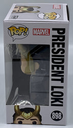 President Loki Pop #898 Marvel Studios Loki Funko Pop 2021 in Pop Protector