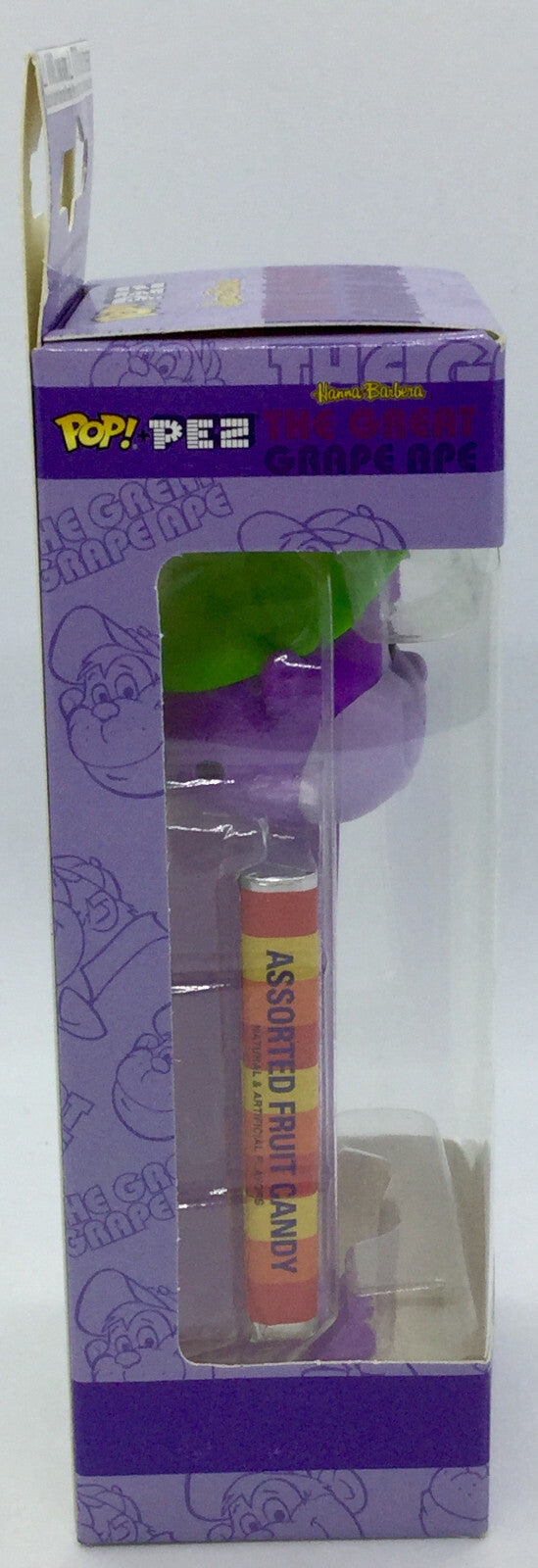 The Great Grape Ape Hanna Barbera Funko Pop Pez Dispenser and Candy 2018 Vaulted