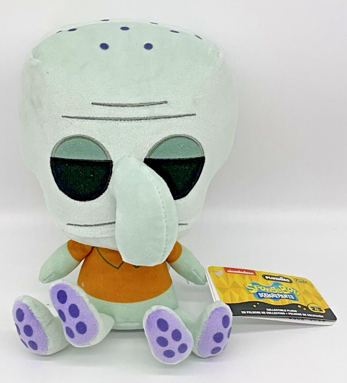 Spongebob 25th Anniversary 7 Inch Plushie Squidward Funko Plushie