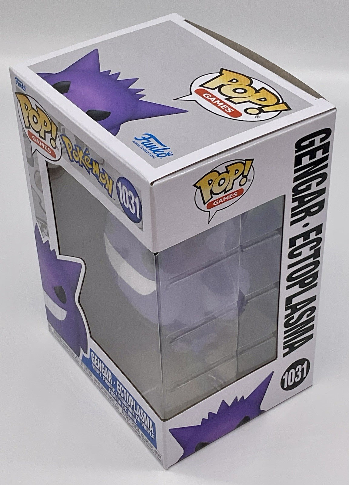 Gengar - Ectoplasma Pop #1031 Pokemon Funko Pop Games 2024 Gengar