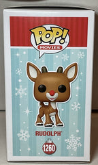 Rudolph Pop #1260 Rudolph the Red Nosed Reindeer Funko 2024 Christmas Holidays