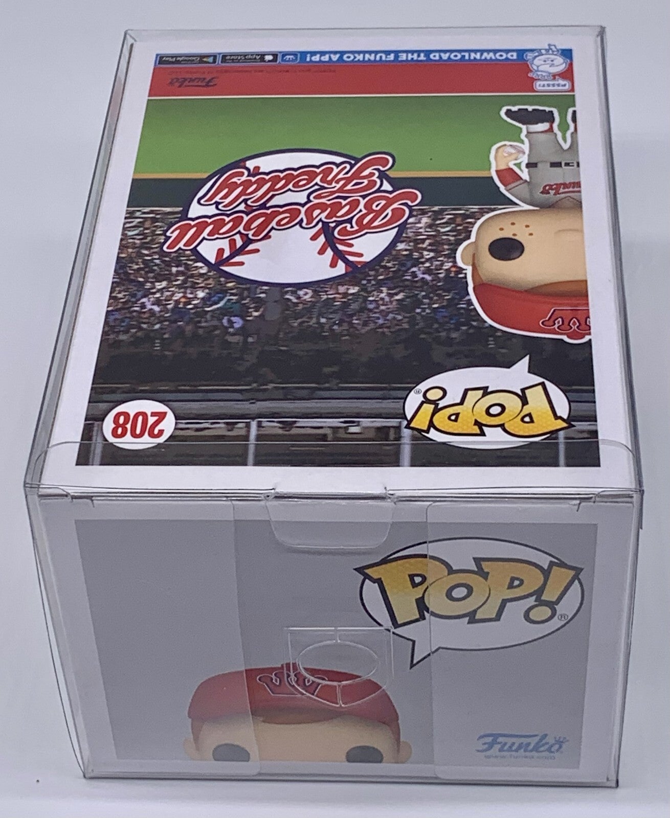 Baseball Freddy Pop #208 Funko Wondrous Convention 2023 Lmtd Edition Protector