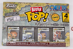 One Piece Funko Bitty Pops 4 Pack 2025 Includes One Bitty Pop Shelf (G)