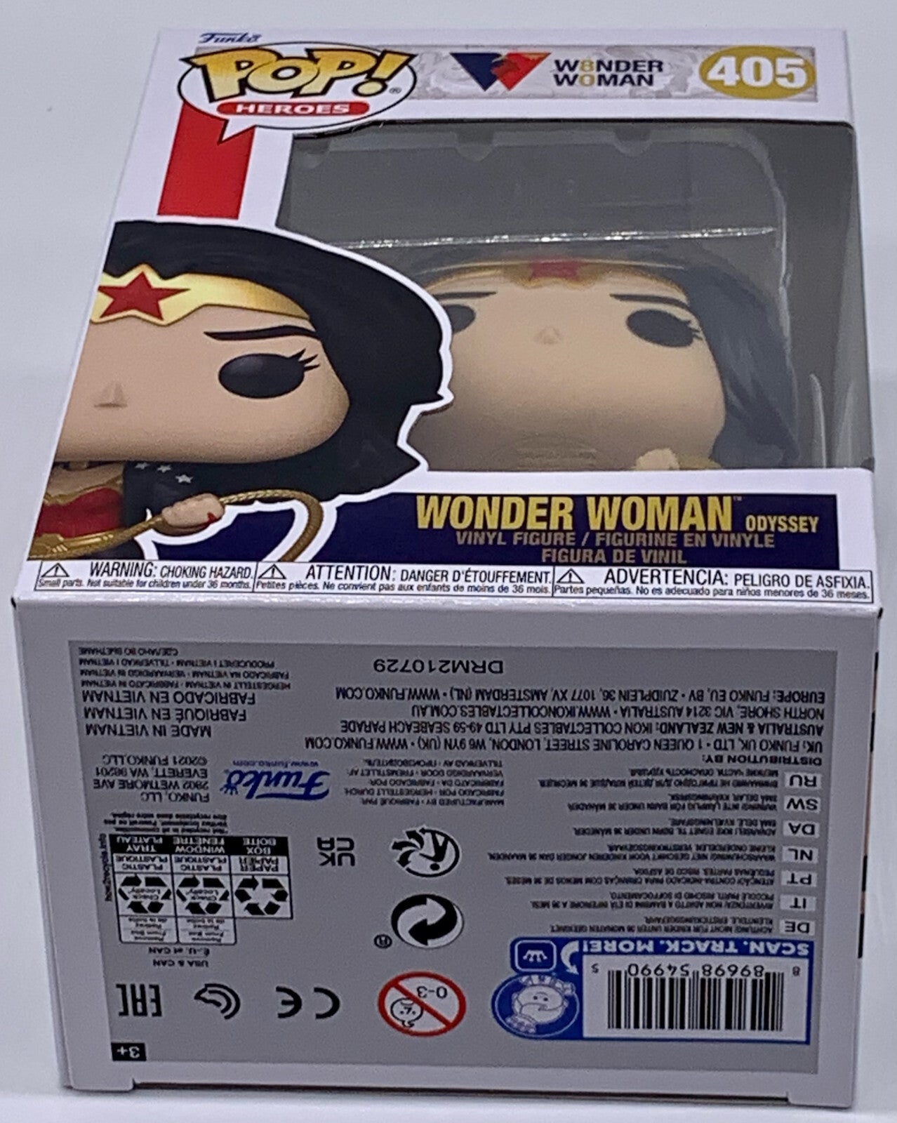 Wonder Woman Odyssey Pop #405 80th Anniversary Funko Pop 2021 W8NDER WOMAN