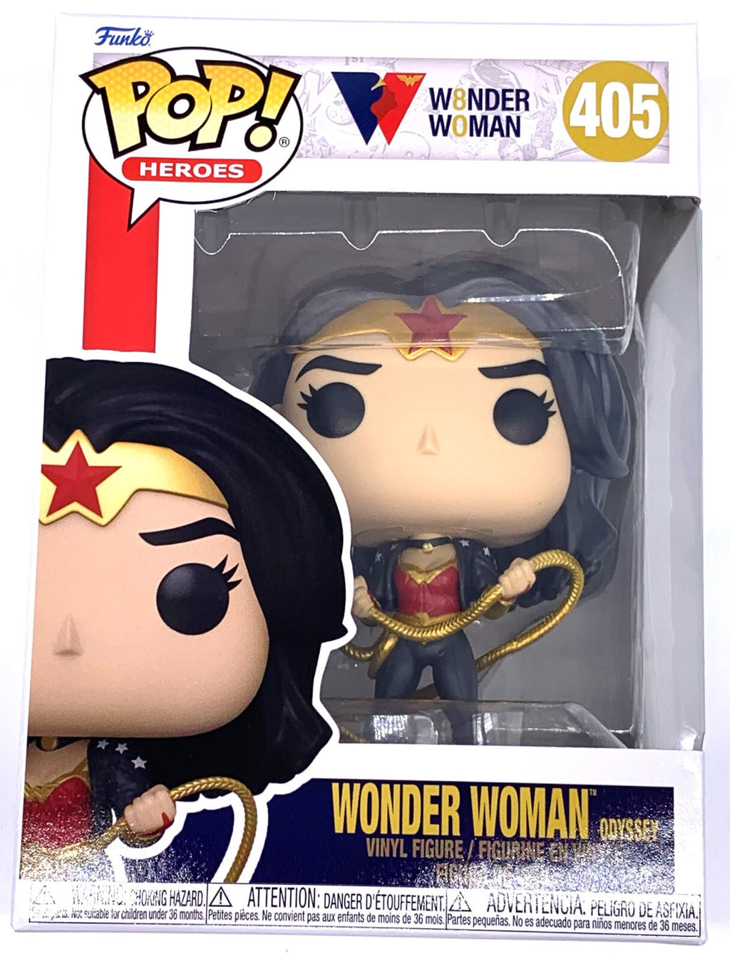 Wonder Woman Odyssey Pop #405 80th Anniversary Funko Pop 2021 W8NDER WOMAN