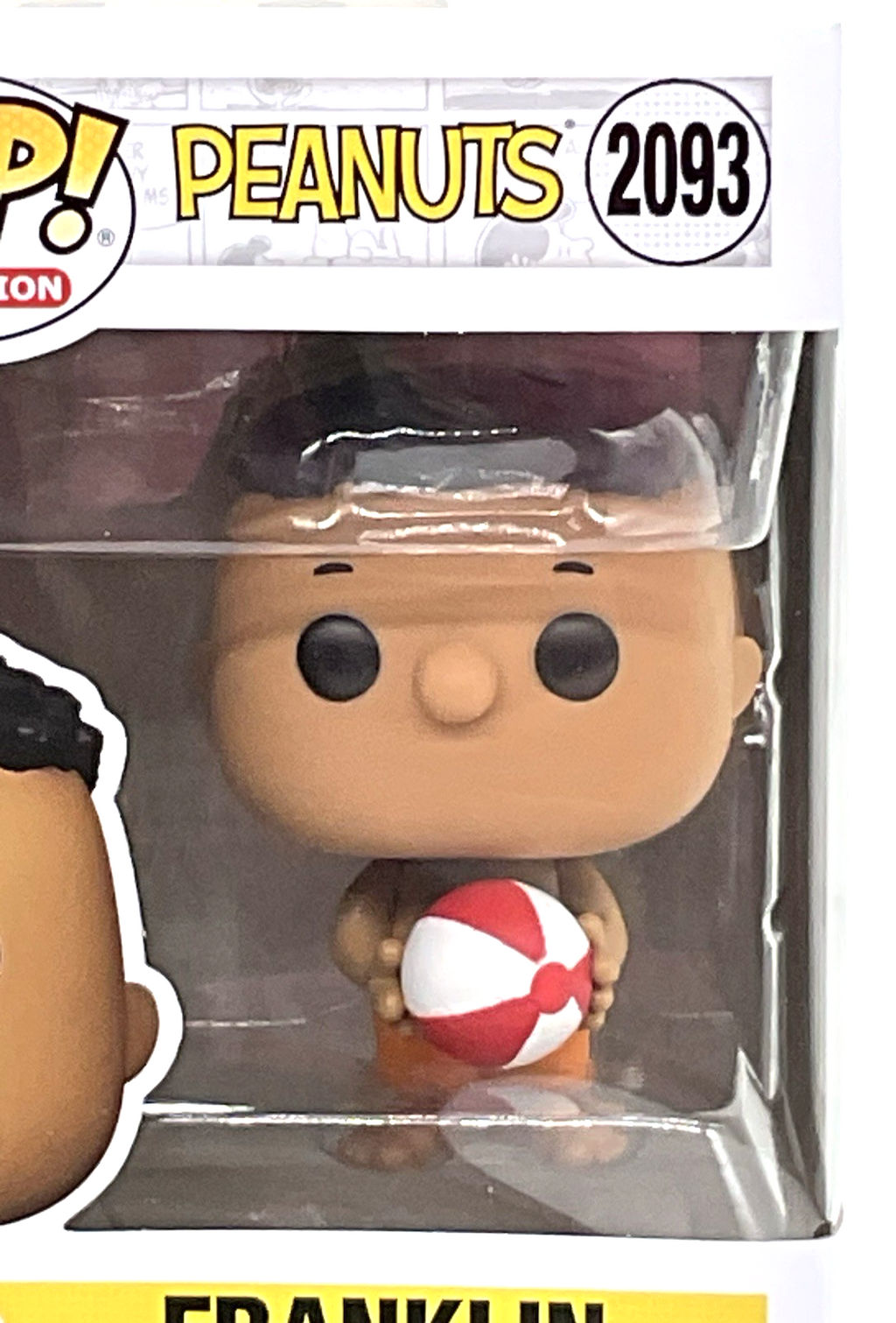 Peanuts Franklin Pop #2093 Peanuts Funko Franklin with Ball 2025