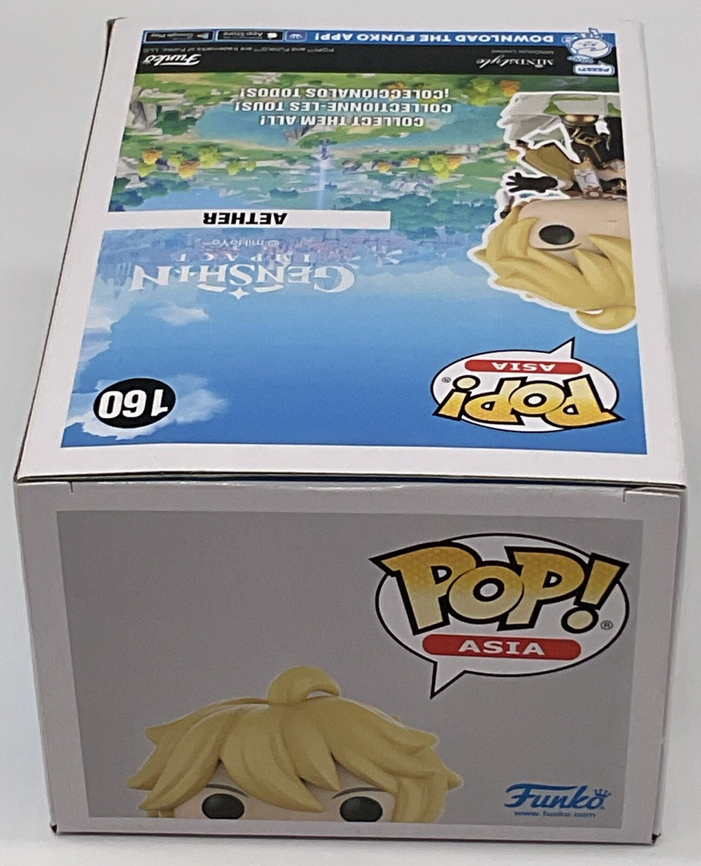 Aether Pop #160 Genshin Impact Funko Pop Asia 2022