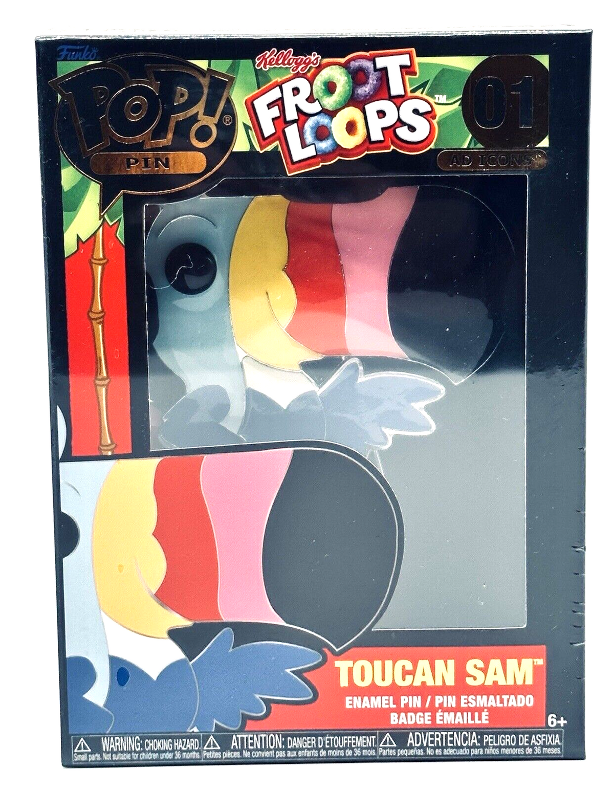 Toucan Sam Funko Pop Pin #01 Funko Ad Icons Kellogg’s Froot Loops 2022