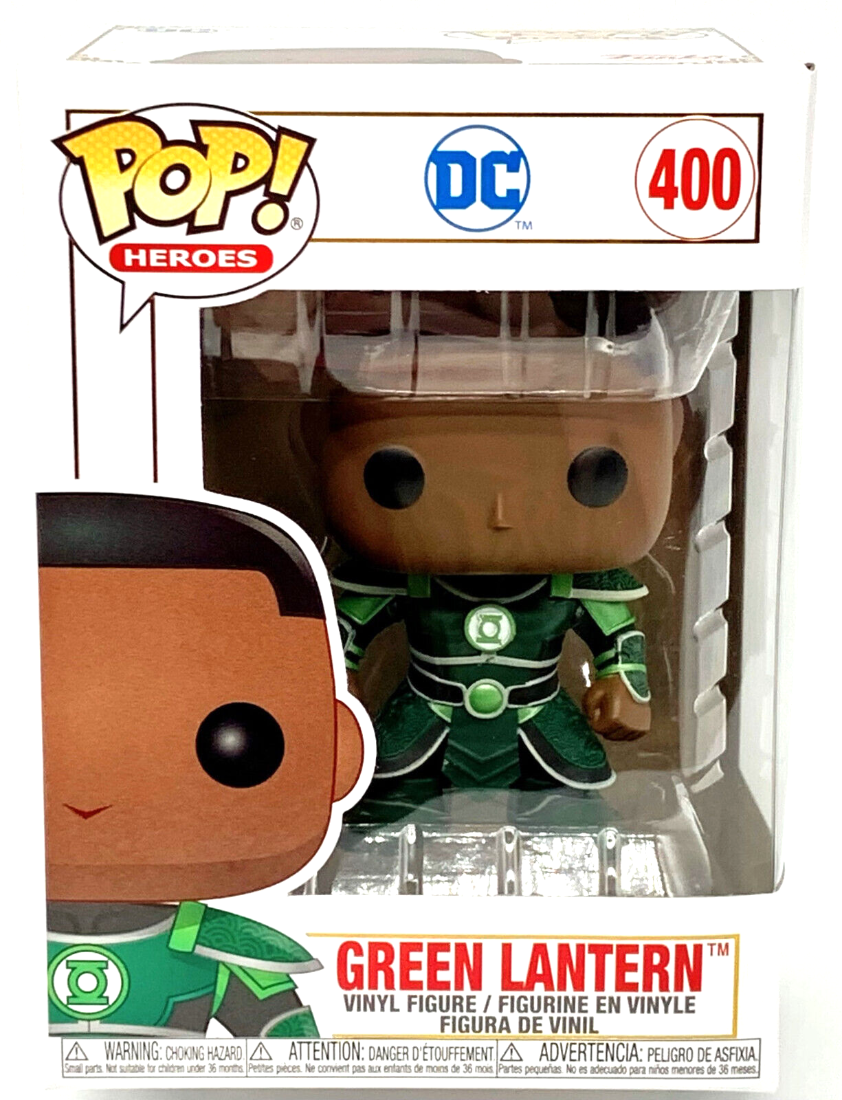 Green Lantern Pop #400 DC Comics Imperial Palace Funko Heroes Minor Box Damage