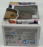 Zion Williamson Pop #130 NBA Funko Pop Basketball New Orleans Pelicans 2021