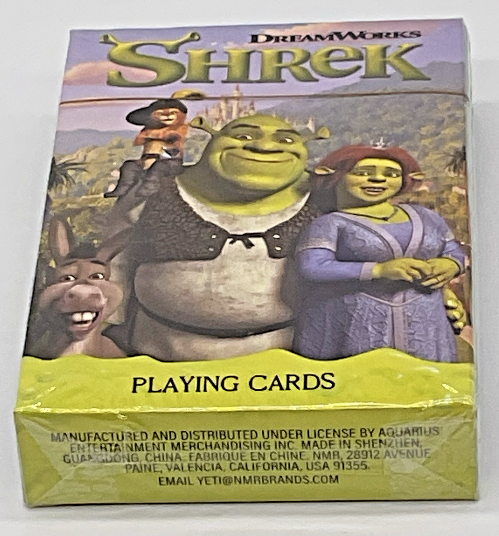 Shrek Playing Cards Dreamworks Aquarius Standard Sized Deck Playing Cards Shrek