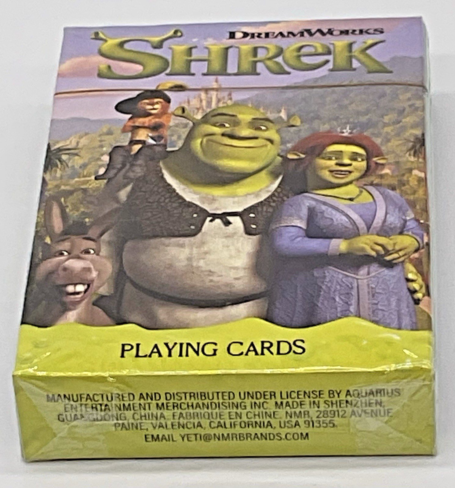 Shrek Playing Cards Dreamworks Aquarius Standard Sized Deck Playing Cards Shrek
