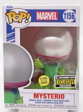 Mysterio Pop #1156 Marvel Glows EE Exclusive Funko 2022 Comes with Pop Protector