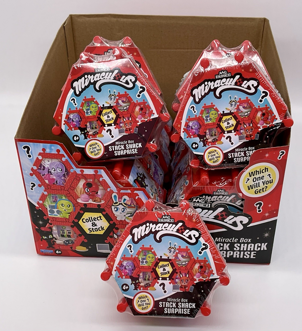 Miraculous Ladybug Miracle Blind Box Kwami Surprise Stackable Box 2024