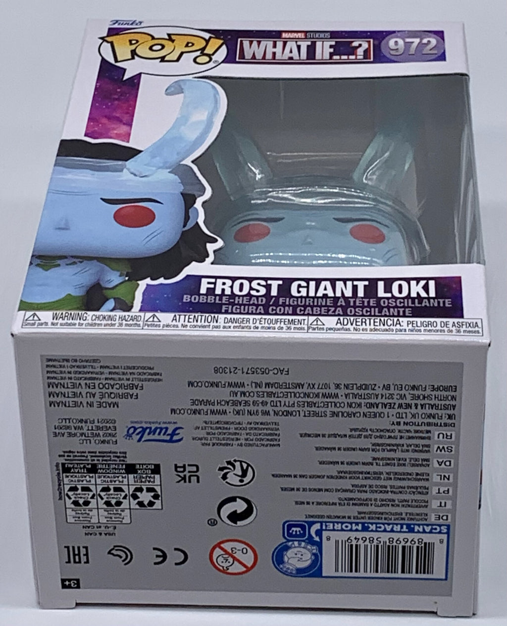 Frost Giant Loki Pop #972 Marvel Studios What If ? Funko Pop 2021