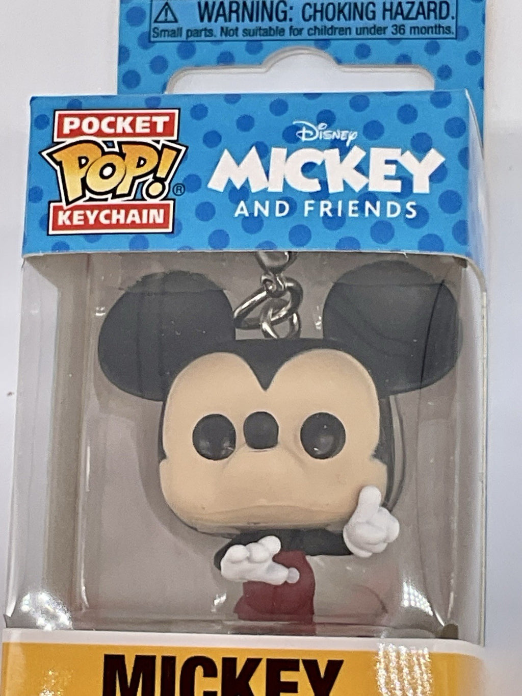 Mickey Mouse Funko Pocket Pop Keychain Disney's Mickey and Friends 2023
