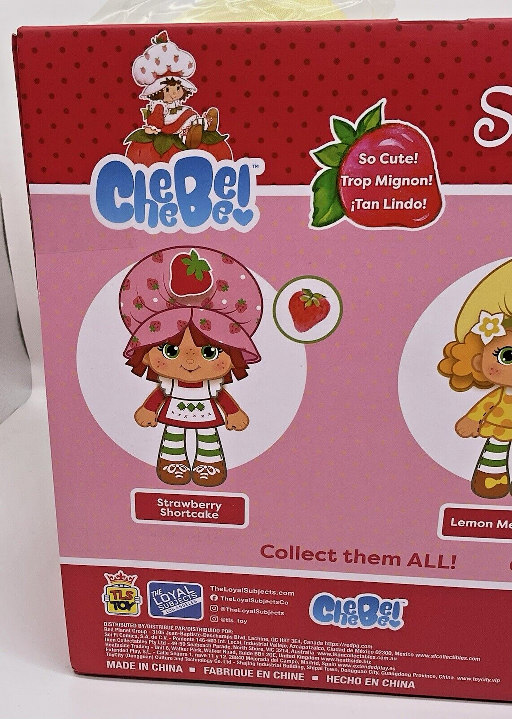 Strawberry Shortcake 8 inch Scented Plush Doll Strawberry Shortcake