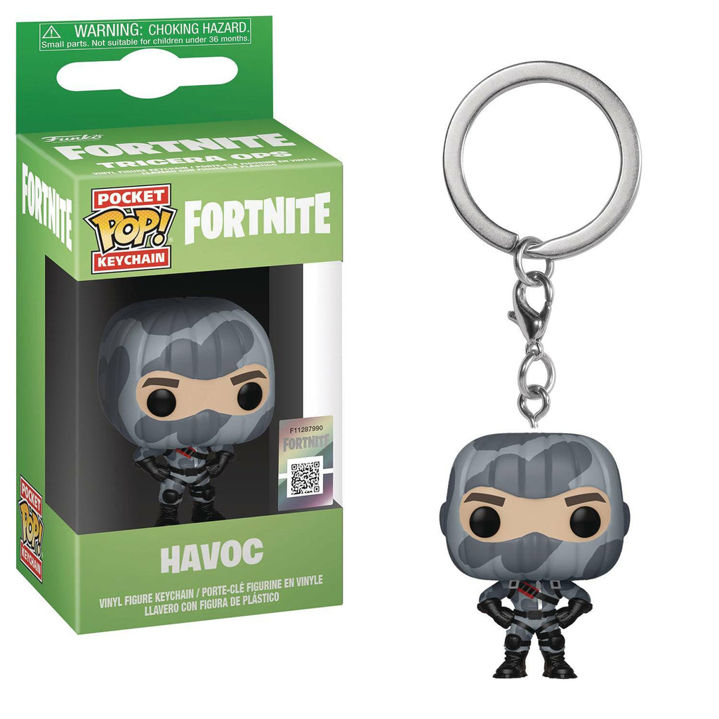 Fortnite Havoc Funko Pocket Pop Keychain 2018