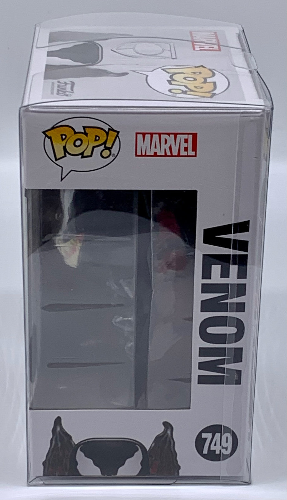 Venom Pop #749 Marvel Venom Funko PIB Exclusive in Pop Protector 2020