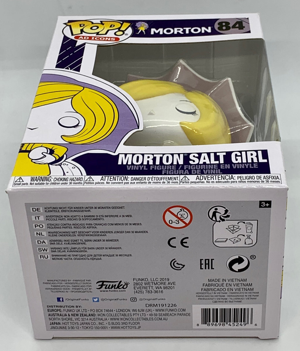 Morton Salt Girl Pop #84 Morton Funko Pop Ad Icons 2020 Vaulted