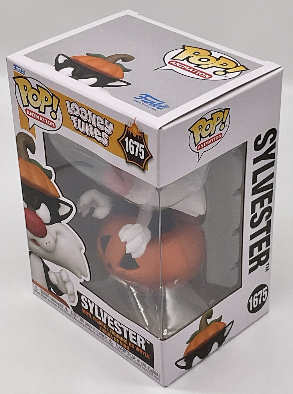 Sylvester Pop #1675 Pumpkin Halloween Funko Looney Tunes 2024