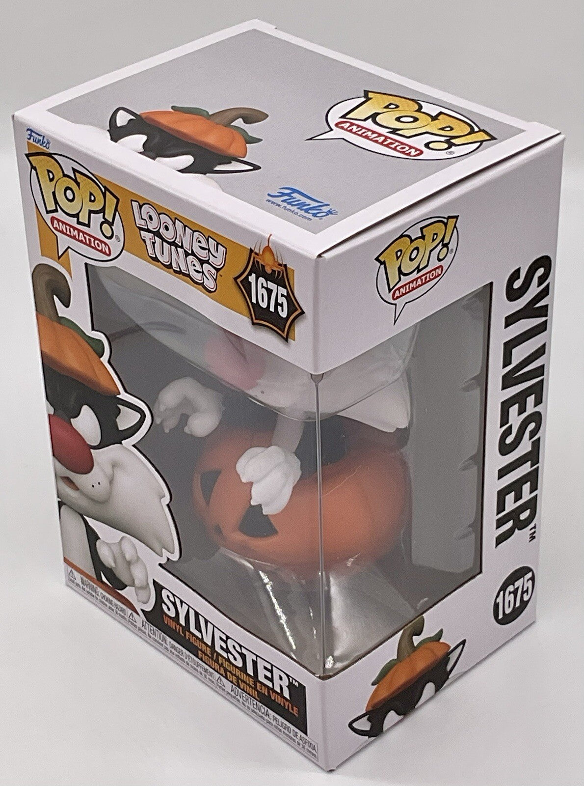 Sylvester Pop #1675 Pumpkin Halloween Funko Looney Tunes 2024
