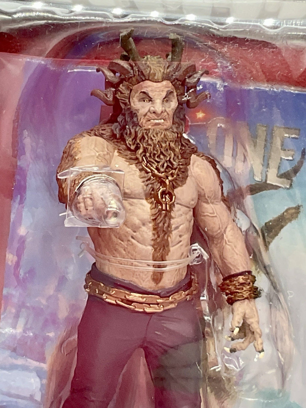 Red One Krampus Movie Maniacs Posed Figure Limit Edition 4,800 Mini Poster +