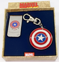 Captain America Money Clip and Key Chain Clip Marvel Comics Captain America