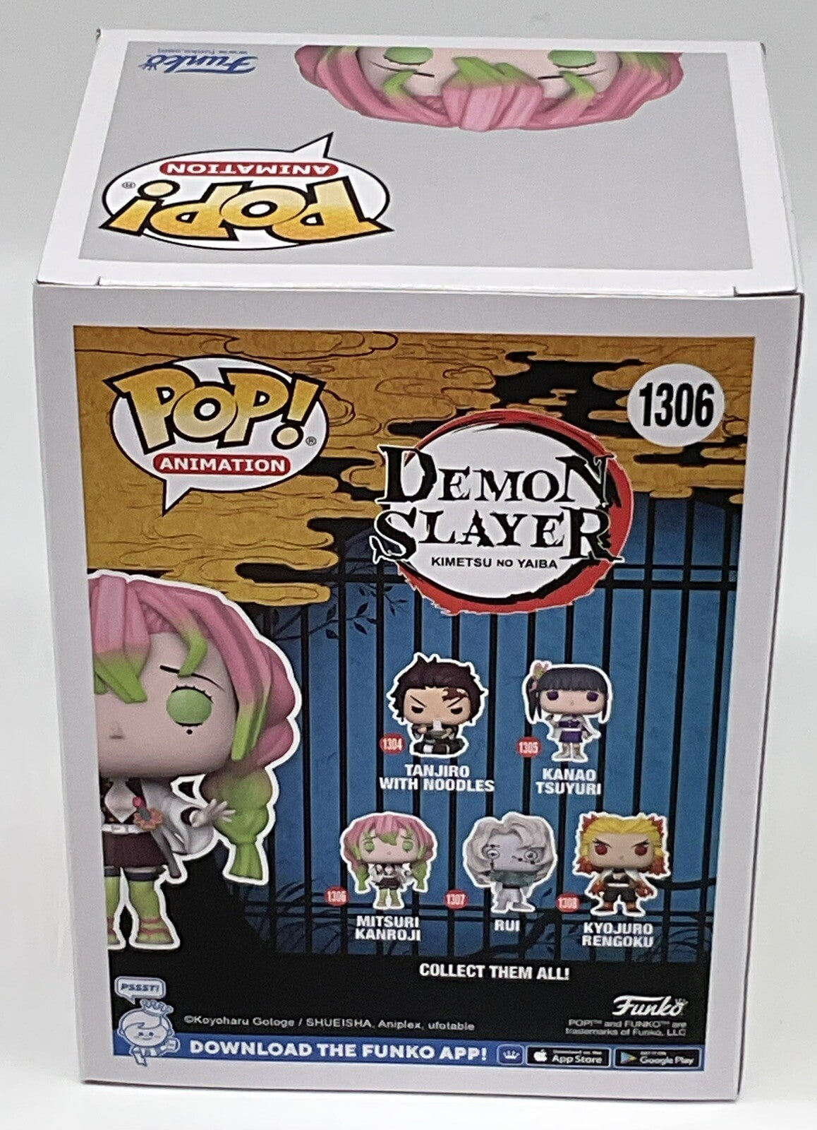 Mitsuri Kanroji Pop #1306 Demon Slayer Funko 2023 Pop Animation Demon Slayer