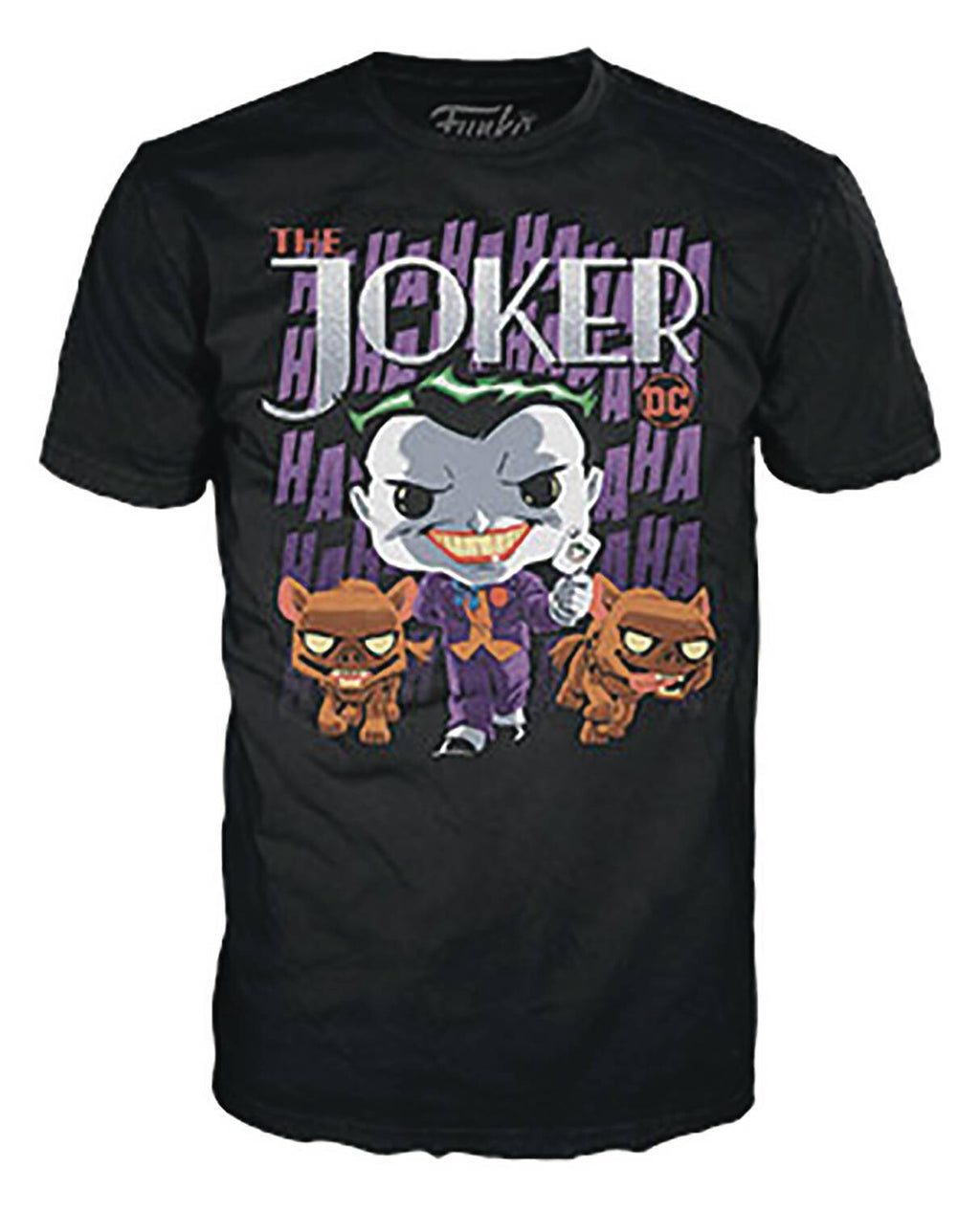 DC The Joker Funko Pop Tee Size X-Large Unisex Boxed t-shirt Short Sleeve