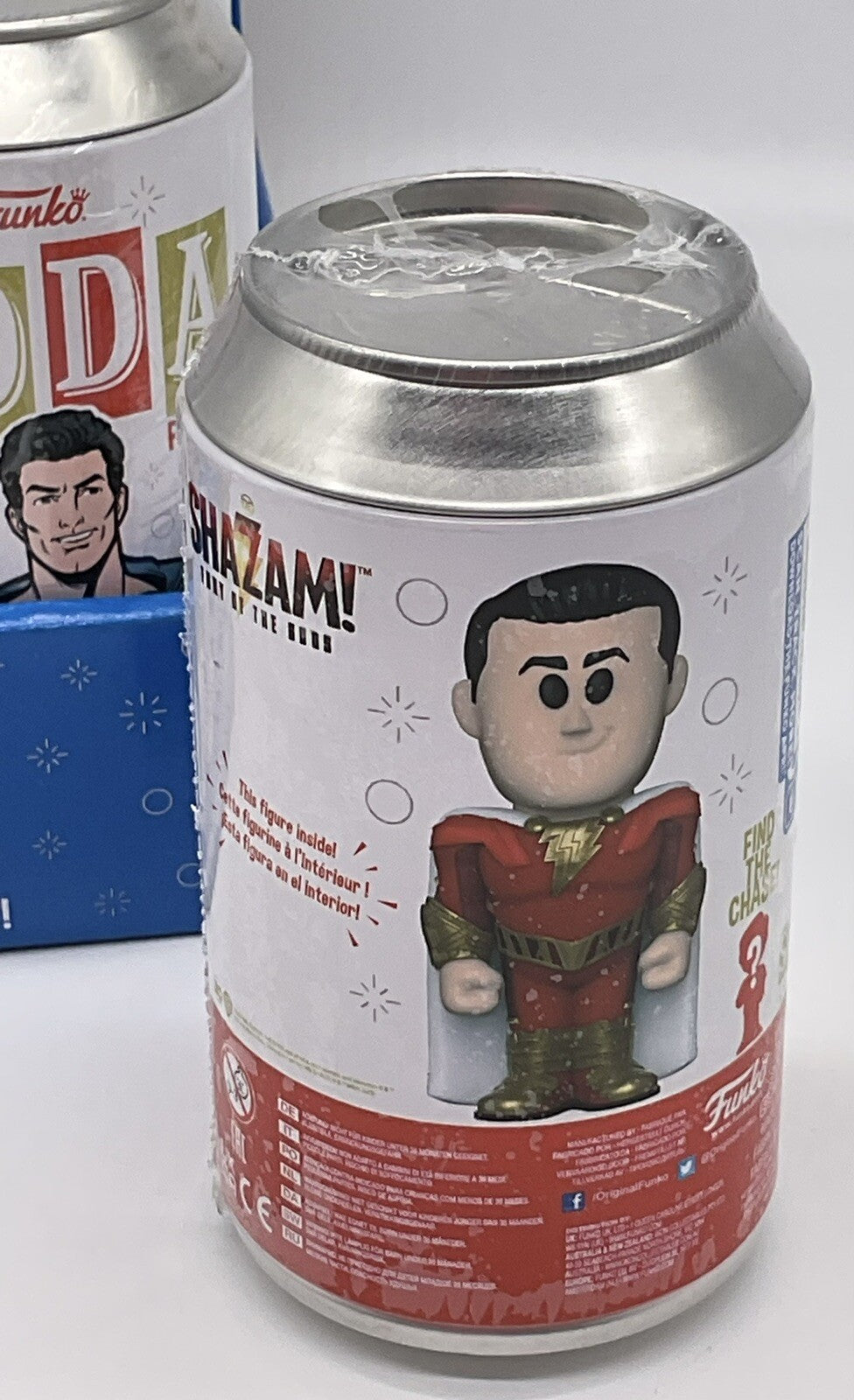 Shazam Funko Pop Soda Figure DC Comics Fury of the Gods Sealed Chance Of Chase