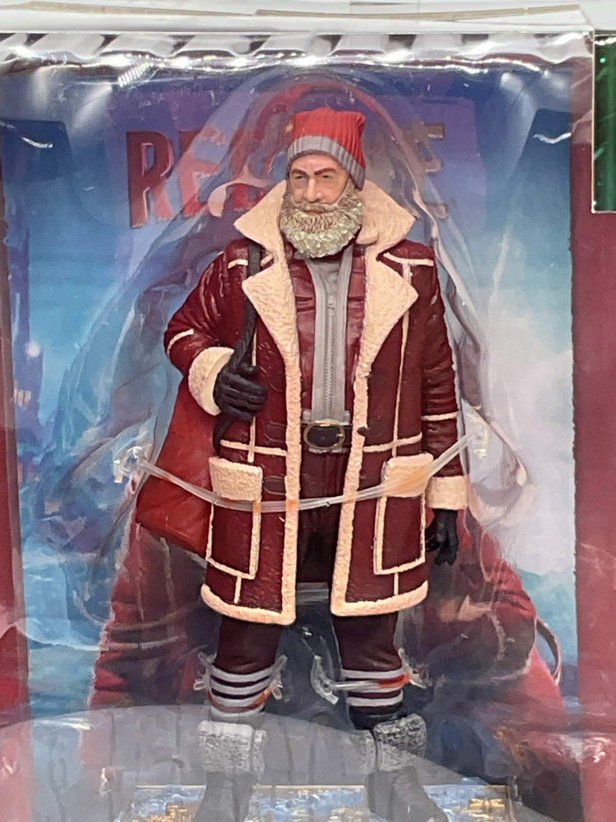 Red One Nick Movie Maniacs Posed Figure Limit Edition 4,900 includes mini poster