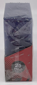 Ultra Pro 3” X 4” Regular Top Loader 25 Pack Clear Holds 2 1/2" x 3 1/2" Cards