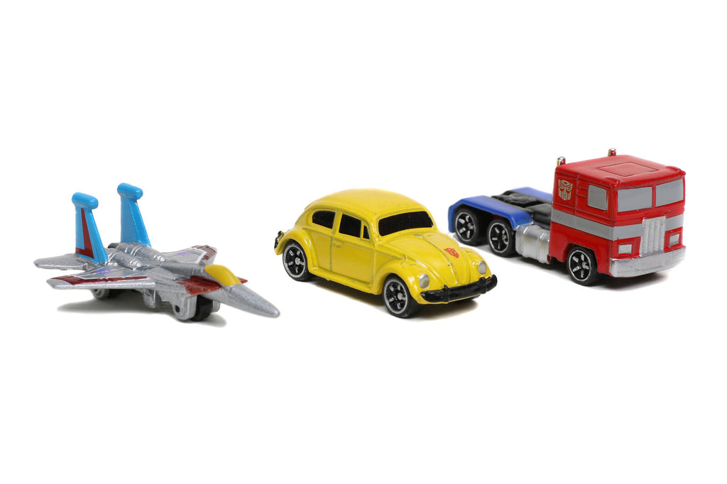 Nano Hollywood Rides Transformers More Than Meets the Eye 3 piece Die Cast Set